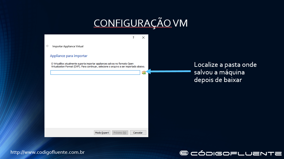 Configurando a máquina cloudera