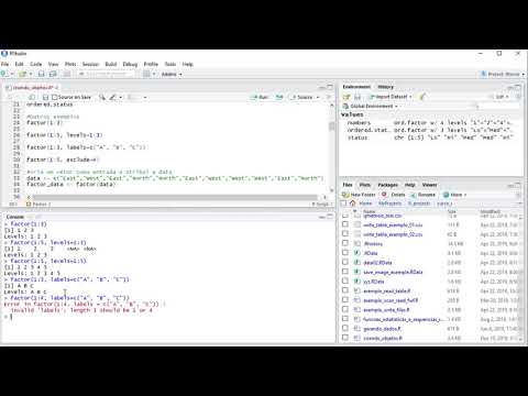Aula 14 - Curso de R - Criando objetos
