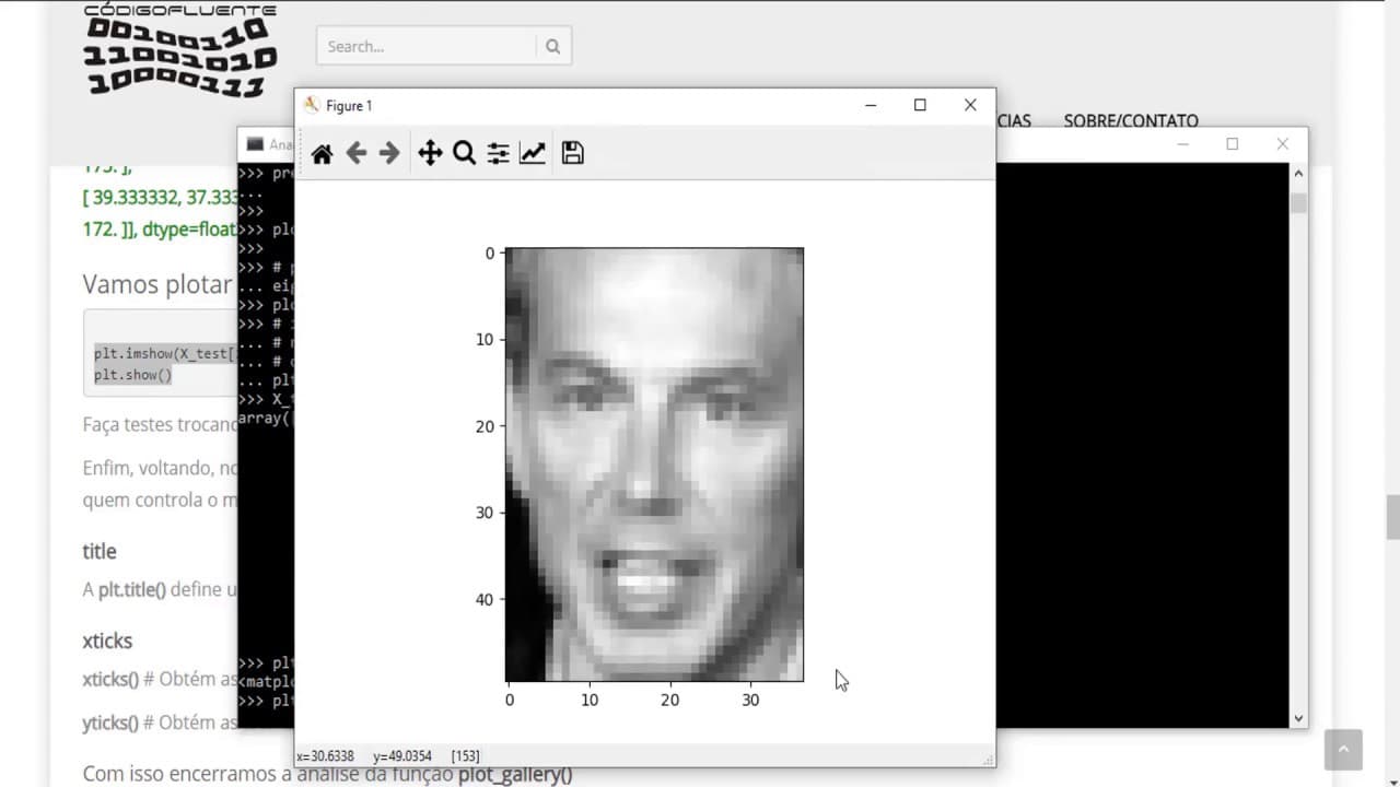 Aula 18 - Scikit-Learn - Reconhecimento facial - Avaliação qualitativa