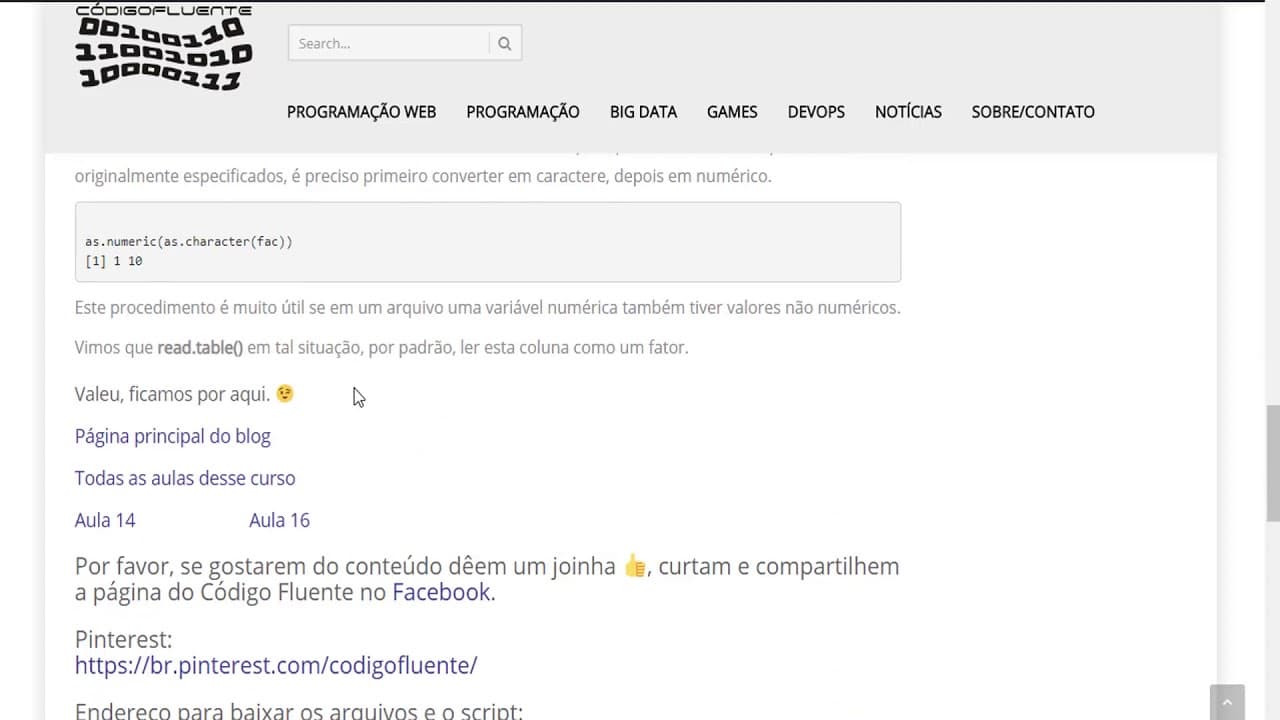 Aula 15 - Curso de R - Conversão de objetos em R