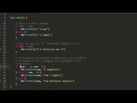 Aula 07 - Tutorial Golang - If - Else