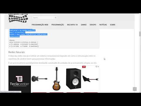 Aula 02 - Tensor Flow - Redes Neurais no Colab