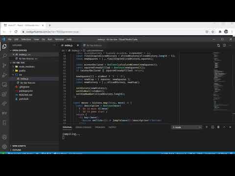 Aula 07 - React - Utilizando hooks no código