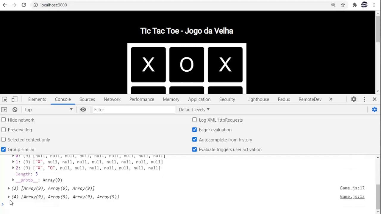 Aula 09 - React - Tic Tac Toe - Estilo e deploy