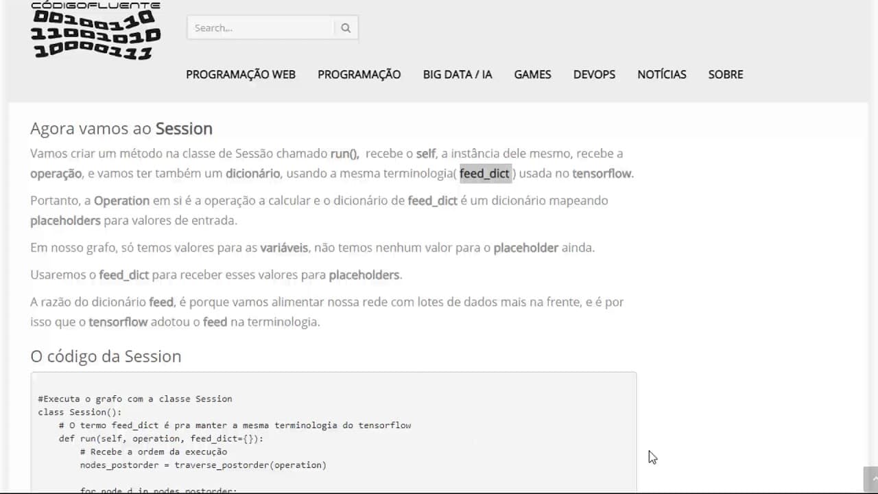 Aula 07 - Tensor Flow - Redes Neurais - Session