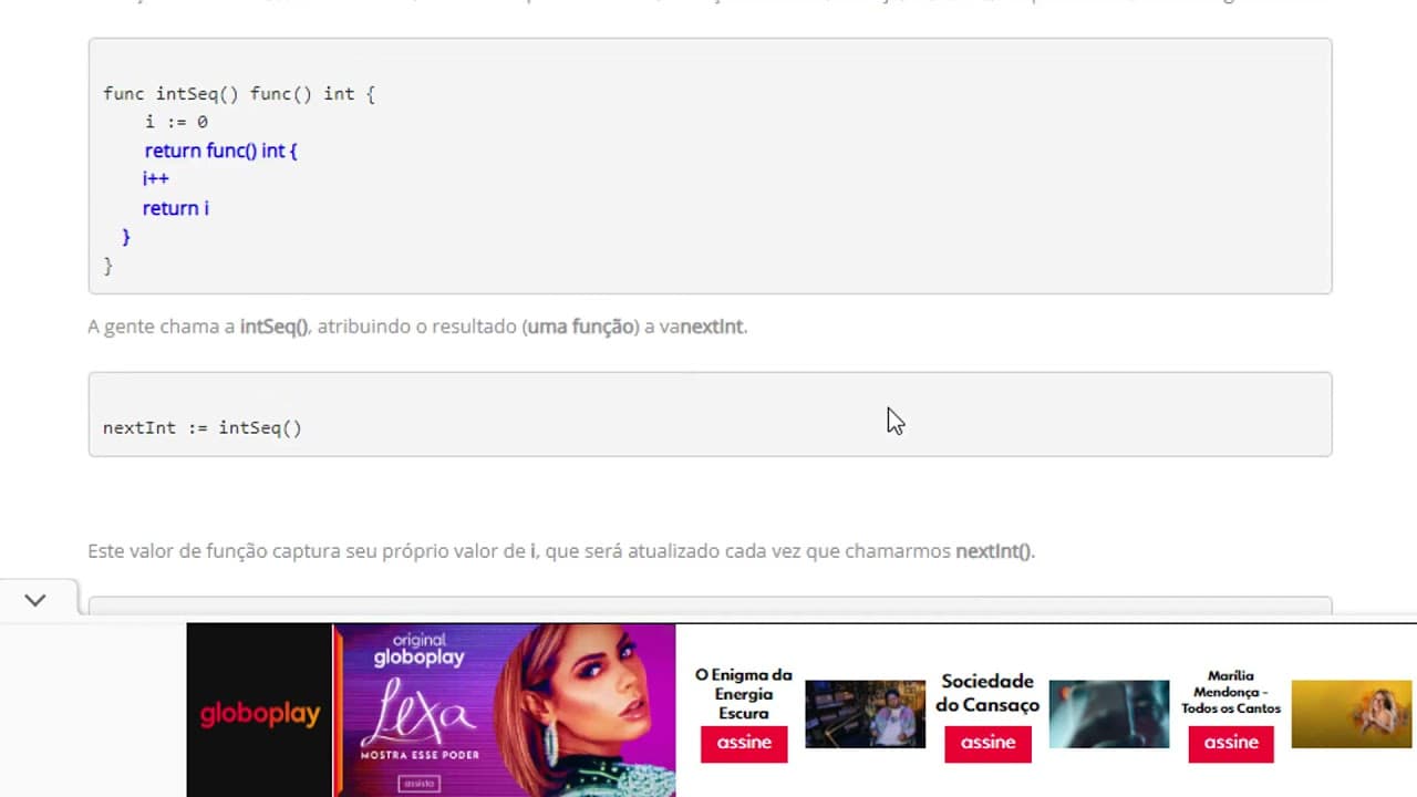Aula 16 - Tutorial Golang - Closure