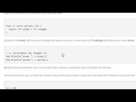 Aula 20 - Tutorial Golang - Métodos