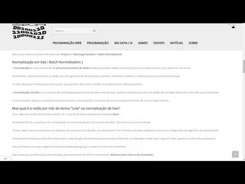 Aula 31 - VGG 3 - Dropout - Data Augmentation - Batch Normalization