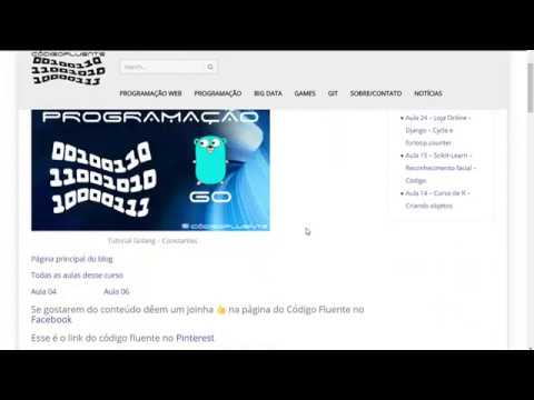Aula 05 - Tutorial Golang - Constantes