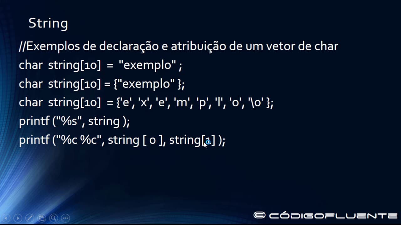 Aula 23 - String - Programação em C