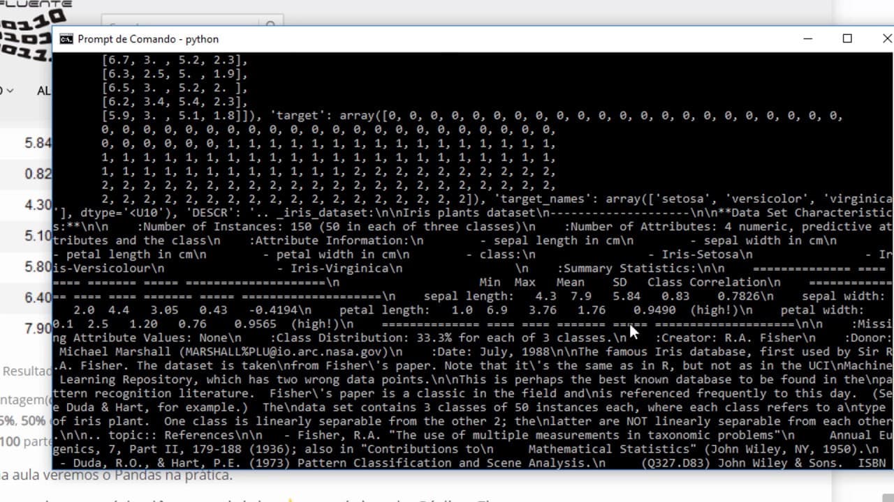 Aula 04 - Instalando o pandas