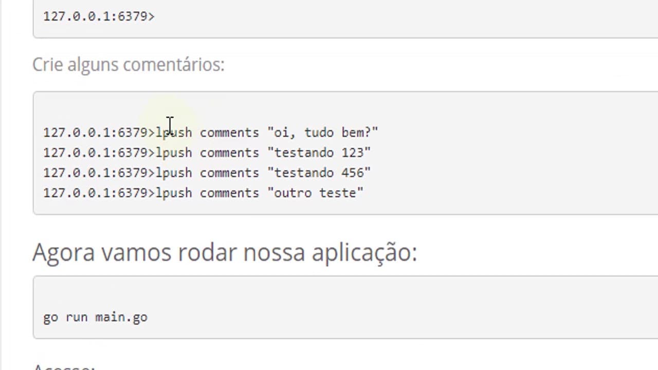 Aula 05 - Golang para Web - Formulário para Comentários