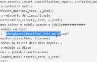 Aula 11 – Scikit-Learn – Persistência do modelo com Joblib