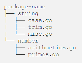 Pacotes em Go