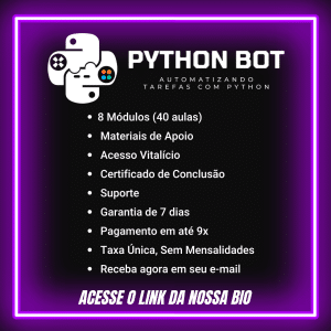 Curso Python Bot