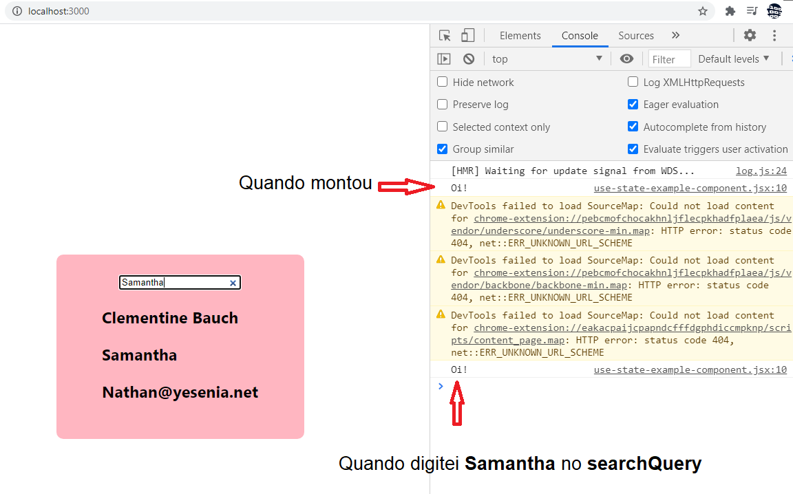 useEffect disparando com searchQuery