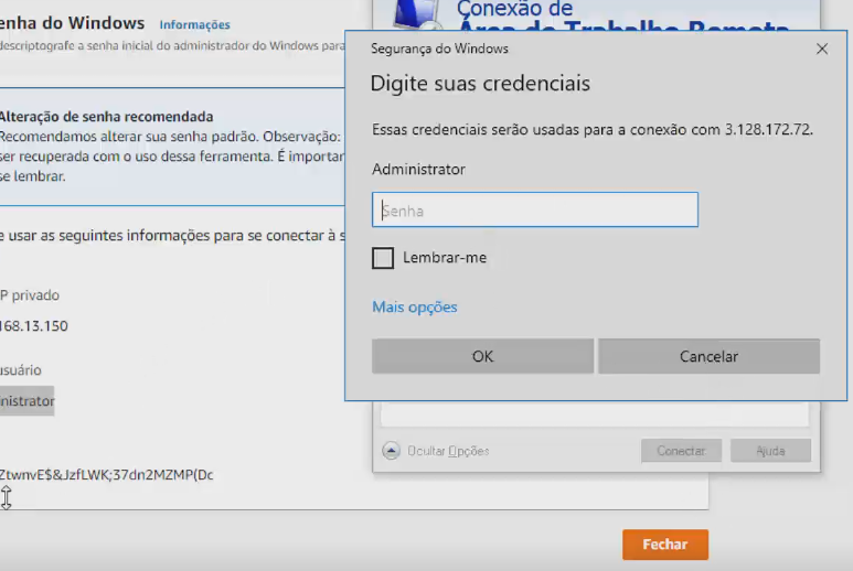 Conectar a máquina virtual